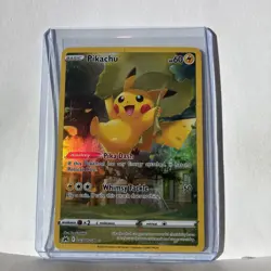 Pokemon TCG Pikachu GG30/GG70 Crown Zenith Gallery Ultra Rare Full Art Holo - Image 2