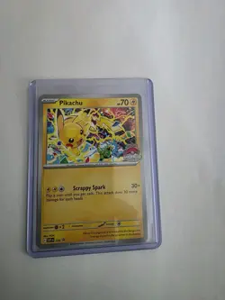 Pikachu Promo 2025 World Championships SVP EN 225 Pokemon Card Worlds - Image 3