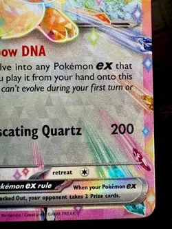 Pokemon TCG: 2025 Eevee ex 075/131-DOUBLE RARE HOLO-Prismatic Evolutions - Image 3