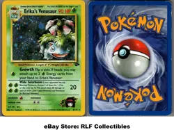 2000 Pokemon, Gym Challenge, #4/132 Erika's Venusaur, Holo Rare - Image 1