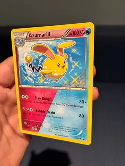 Azumarill (DUO TYPE) 77/114 Steam Siege, XY (MP) Pokemon Card - Image 2