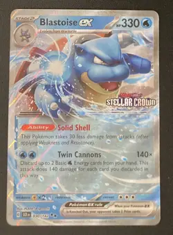 Pokemon- Venusaur EX 001 & Blastoise EX 030 Stellar Crown Stamped Promos + Jumbo - Image 5