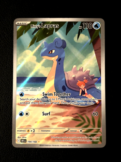 Misty’s Lapras 194/182 Destined Rivals Illustration Rare Holo Pokemon TCG - NM - Image 1