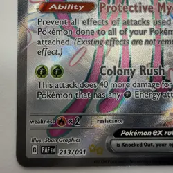 Toedscruel EX 213/091 Pokemon SV: Paldean Fates Shiny Ultra Rare Holo 2024 - Image 5