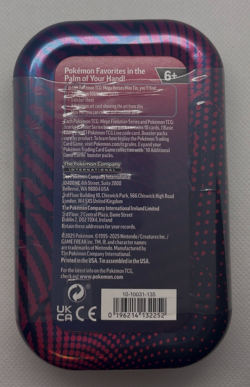 Pokemon TCG Mega Evolution Heroes Mini Tins Factory Sealed Venusaur S059 - Image 2