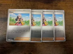 [4x Playset] Dawn 087/094 ME02: Phantasmal Flames POKEMON TCG REVERSE HOLO - Image 1