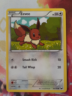 Pokemon Eevee 84/108 DEX Dark Explorers MP - Image 1