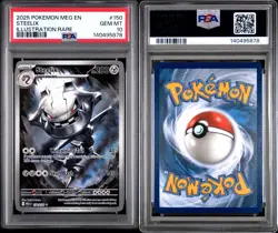 2025 Pokemon Mega Evolution Steelix #150/132 Illustration Rare PSA 10 GEM MINT - Image 3