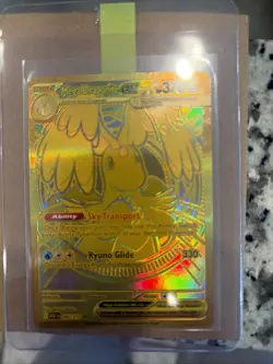 Pokemon TCG: Ascended Heroes MEGA DRAGONITE EX 295/217 GOLD HYPER RARE - Image 1