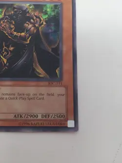 Yu-Gi-Oh! Invader of Darkness IOC-111 Unlimited Vintage Secret Rare LP - Image 4