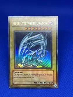 Blue Eyes White Dragon SDK-001 Ultra Rare Unlimited Vintage Yugioh TCG... - Image 1