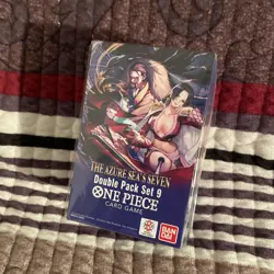 ONE PIECE TCG OP-14 The Azure Sea’s Seven Double Pack Set 9 Factory Sealed - Image 1