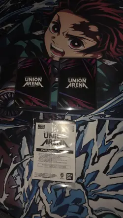 5 Union Arena Tournament Promo Cards Non Holo Pack Fresh NM/M Bundle JJK Nikke - Image 3