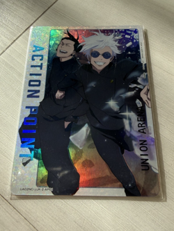 Jujutsu Kaisen Gojo Getou UA02NC/JJK-2-AP01 Action Point Union Arena Foil Card - Image 3