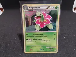 Meganium 26/123 Heart Gold Soul Silver Base Set Cosmos Holo Pokemon NM - Image 1