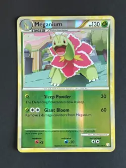 Meganium - 26/123 - Reverse Holo - Heart Gold Soul Silver - LP - Pokemon - Image 1