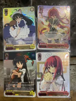 Weiss Schwarz Shakugan No Shana English Lot Of 4 SHP Cards - Image 1