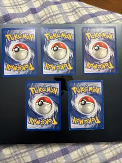 Lot Of 5 Pokemon Cards Varying Conditions, Rocket, Gym Challengers, - Image 2