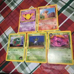 Pokemon TCG Vintage 1st Edition Lot Of 5 Cards - Image 3