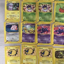 Lot Of 59 Vintage Pokemon Cards From Expedition Set NM A5 - Image 4