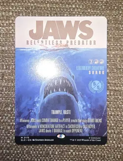 MTG - SLD - Jaws, Relentless Predator #2175 - Near Mint Normal - Image 1