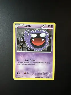 Pokemon TCG XY - Black Star Promo - Gastly #XY132 - Cosmos Promo Holo - Image 1