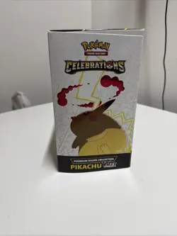 Pokemon TCG Celebrations Premium Figure Collection Box Pikachu Vmax Sealed 820650809408 - Image 2