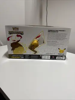 Pokemon TCG Celebrations Premium Figure Collection Box Pikachu Vmax Sealed 820650809408 - Image 3