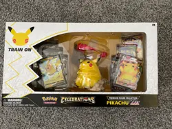 Pokemon TCG Celebrations Premium Figure Collection Pikachu VMAX Box - Sealed 820650809408 - Image 1