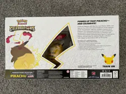 Pokemon TCG Celebrations Premium Figure Collection Pikachu VMAX Box - Sealed 820650809408 - Image 2