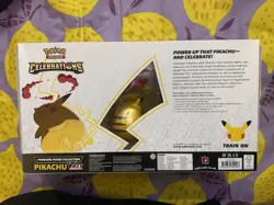 Pokemon TCG Celebrations Premium Figure Collection Box Pikachu Vmax Sealed 820650809408 - Image 2