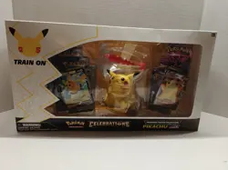 Pokemon TCG Celebrations Pikachu VMAX Premium Figure Collection Box New SEALED! - Image 1