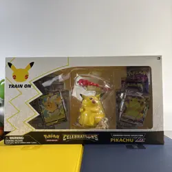 Pokemon TCG Celebrations Premium Figure Collection Pikachu VMAX Box Sealed - Image 1