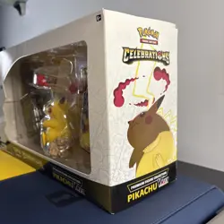 Pokemon TCG Celebrations Premium Figure Collection Pikachu VMAX Box Sealed - Image 4