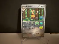 Watchdog 073 2025 Pokemon S&V White Flare Poke Ball Holo U Card NM+ - Image 1