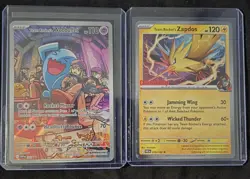 Pokemon TCG Team Rockets Zapdos GameStop Promo Card 070/182 - Image 1