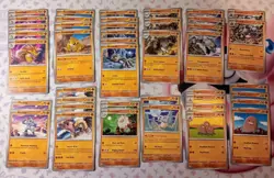 Pokemon Card Lot of 42-Primeape, Sandslash, Geodude, Onix, Cubone, Dugtrio, Etc - Image 1