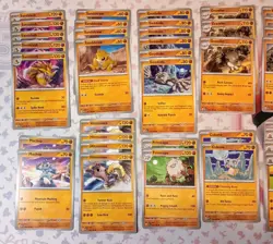 Pokemon Card Lot of 42-Primeape, Sandslash, Geodude, Onix, Cubone, Dugtrio, Etc - Image 3