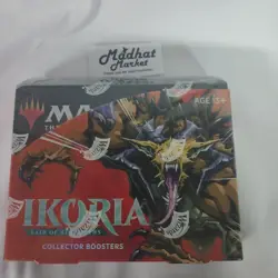 ENG Sealed Magic: The Gathering Ikoria Lair of Behemoths Collector Booster Box 630509905461 - Image 1