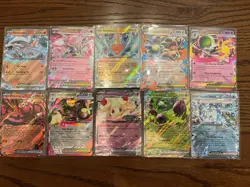 Pokemon Ex Cards Lot of 10 Reshiram Oricorio Alcremie Gardevoir - Image 1