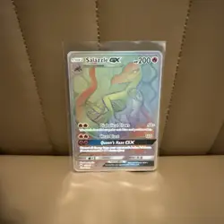Pokemon TCG Salazzle GX Full Art Ultra Rare Card Burning Shadows 151/147 2017 - Image 1