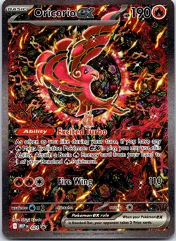 Oricorio ex Mega Evolution Promo MEP024 Pokemon TCG Card Promo NM - Image 1