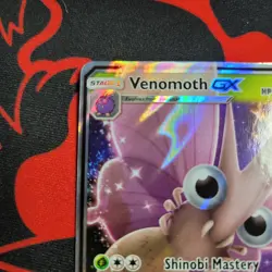 Venomoth GX 12/214 Sm-Unbroken Bonds Holo Pokemon Tcg - Image 2