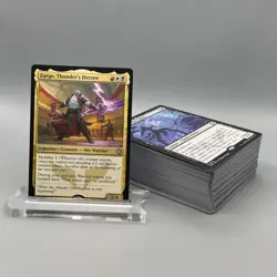 Zurgo, Thunder's Decree - Warriors Charge Commander Deck (White/Black/Red) - MTG - Image 1