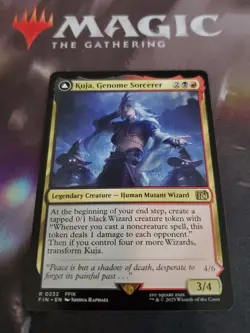 Mtg. Kuja, Genome Sorcerer. Final Fantasy. Pack Fresh - Image 1