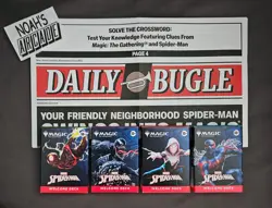 SDCC 2025 Magic The Gathering x Marvel Spider-Man 4 Deck Set w/ Playmat MTG RARE - Image 1