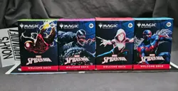SDCC 2025 Magic The Gathering x Marvel Spider-Man 4 Deck Set w/ Playmat MTG RARE - Image 2