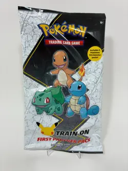 Pokemon TCG: Kanto First Partner Pack 25th Anniversary Factory Sealed New Jumbo - Image 1