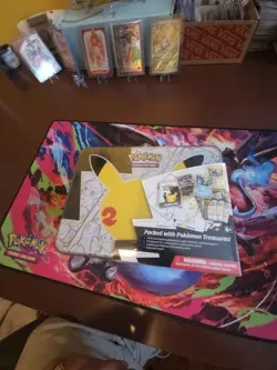 Pokemon 25th Anniversary Celebration Treasure Chest Lunch Box Tin Factory Sealed - Image 1