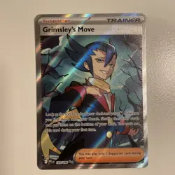 Pokemon Grimsleys Move Full Art Trainer 120/094 Phantasmal Flames - Image 1